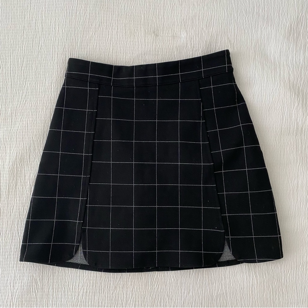 Brandy Melville Raquel grid skirt